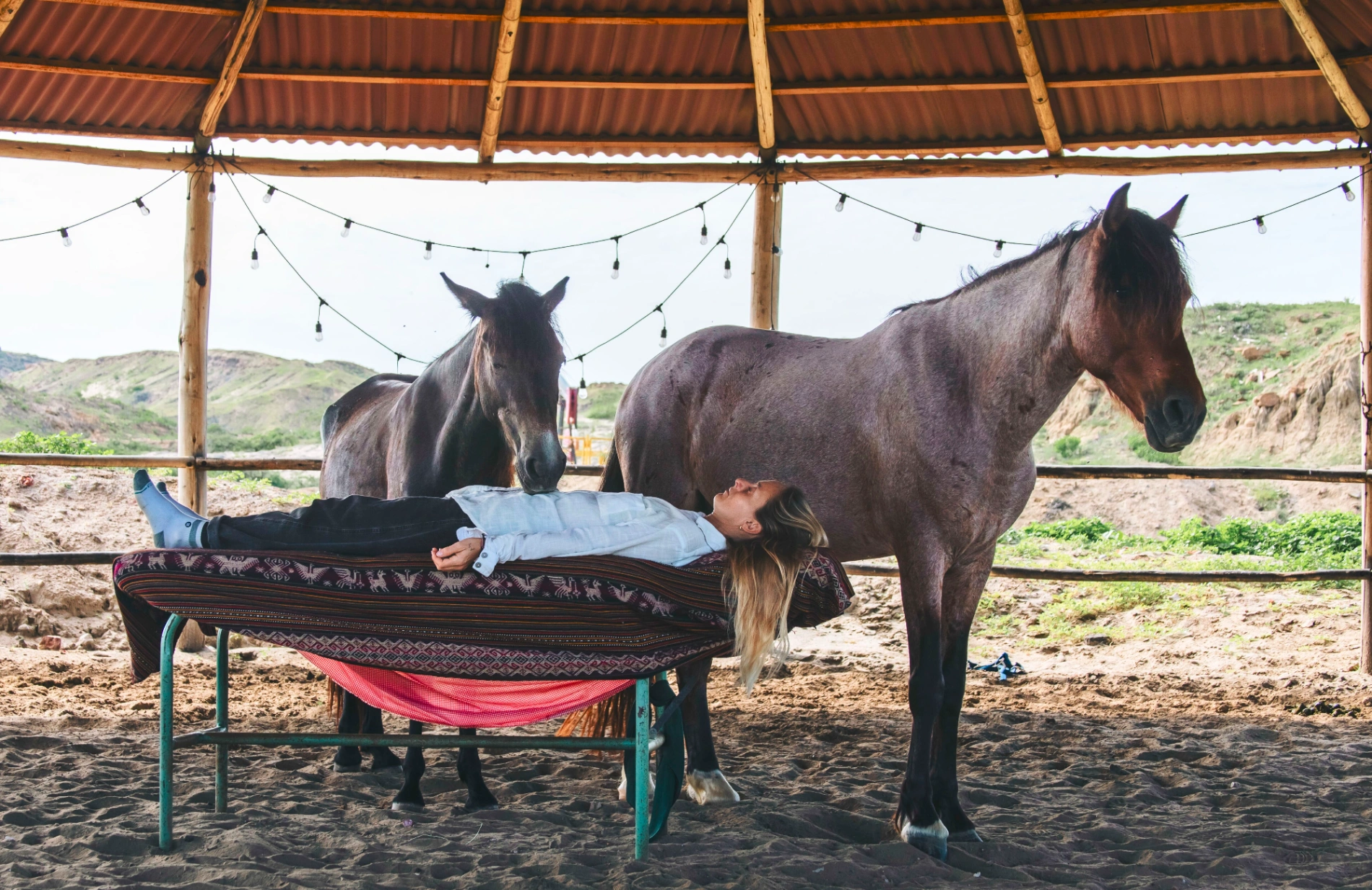 Equine Therapy and Ranch Life in Lobitos